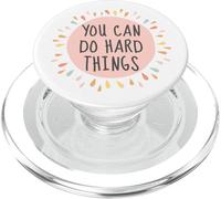 Puedes Hacer Cosas difíciles Fuerza Fuerte Positividad Crecimiento PopSockets PopGrip para MagSafe