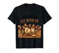 Puedes sentarte con Jesús y los Doce apóstoles Comfort Color Camiseta