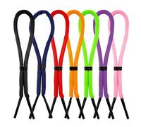 Puedno 7 cintas elásticas para gafas flotantes, 34 cm, antipérdida, para deportes acuáticos, canotaje, kayak, surf, multicolor, 34cm