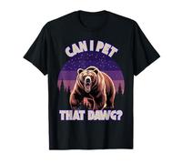 ¿Puedo acariciar ese oso enojado Dawg Meme gracioso Camiseta