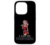 Puedo arreglar todo Pin-Up Empoderada Mujer Carcasa para iPhone 14 Pro