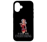 Puedo arreglar todo Pin-Up Empoderada Mujer Carcasa para iPhone 16