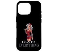 Puedo arreglar todo Pin-Up Empoderada Mujer Carcasa para iPhone 16 Pro