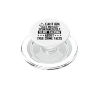 Puedo Comenzar espontáneamente a Hablar de Hechos de delitos Reales PopSockets PopGrip para MagSafe