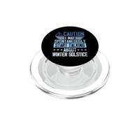 Puedo Empezar a Hablar espontáneamente del solsticio de Invierno PopSockets PopGrip para MagSafe