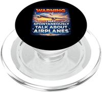 Puedo Hablar de Aviones Piloto & Aviación Aviación Divertido PopSockets PopGrip para MagSafe