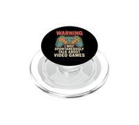 Puedo Hablar de Videojuegos: Divertido Controlador de Juegos Retro PopSockets PopGrip para MagSafe