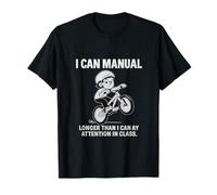 Puedo hacer el manual más tiempo del que puedo prestar atención Divertida caricatura Camiseta