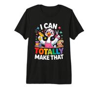 Puedo Hacer Ese Divertido Ganso de Manualidades para Artesanos Que lo Hacen tú Mismo Camiseta Premium