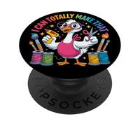 Puedo Hacer Ese Divertido Ganso de Manualidades para Artesanos Que lo Hacen tú Mismo PopSockets PopGrip Adhesivo