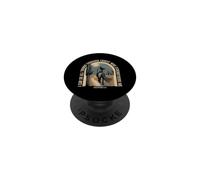 Puedo Hacer Todas Las Cosas a través de Cristo Christian Rodeo Cowgirl PopSockets PopGrip Adhesivo