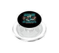 Puedo Hacer Todas Las Cosas a través de Cristo Christian Rodeo Cowgirl PopSockets PopGrip para MagSafe