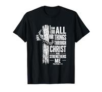 Puedo Hacer Todas Las Cosas a través de Cristo Filipenses 4 13 Camiseta