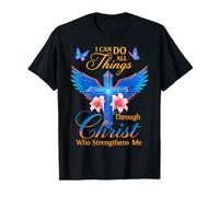 Puedo Hacer Todas Las Cosas a través de Cristo Filipenses 4:13 Camiseta