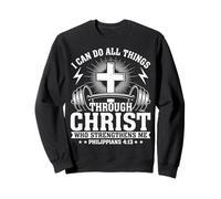 Puedo Hacer Todas Las Cosas a través de Cristo Que me fortalece Philip Sudadera