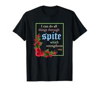 Puedo hacer todas las cosas a través del desastre que fortalece el diseño Camiseta