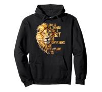 Puedo Hacer Todas Las Cosas Cristo Salvador León Cristiano Religioso Sudadera con Capucha
