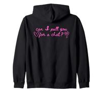 ¿Puedo jalarte para una Charla Sudadera con Capucha