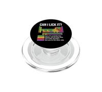 Puedo lamerlo Elementos de química Ciencia Tabla periódica PopSockets PopGrip para MagSafe