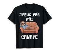 Puedo No Tengo Sofá | Humor Sofá Perezoso Animal Camiseta