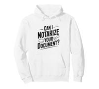¿Puedo notarizar tu documento? Humor Notarial Divertido Sudadera con Capucha