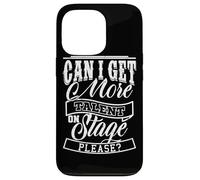 ¿Puedo obtener más talento en el escenario? Por favor, Stage Crew Tech Humor Carcasa para iPhone 13 Pro