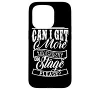 ¿Puedo obtener más talento en el escenario? Por favor, Stage Crew Tech Humor Carcasa para iPhone 15 Pro