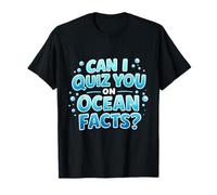 ¿Puedo preguntarte sobre Ocean Facts Marine Life Lover Vintage Camiseta