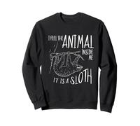 Puedo Sentir el Animal Dentro de mí. Es un Perezoso. Sudadera