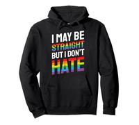 Puedo ser Heterosexual Pero no Odio a LGBT Sudadera con Capucha