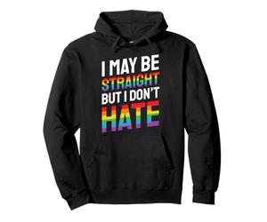 Puedo ser Heterosexual Pero no Odio a LGBT Sudadera con Capucha
