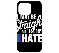 Puedo ser Heterosexual Pero no Odio el Orgullo LGBTQ Carcasa para iPhone 16 Pro