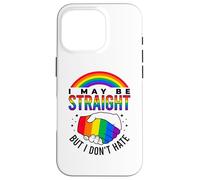 Puedo ser Heterosexual, Pero no Odio el Orgullo LGBTQ Carcasa para iPhone 16 Pro