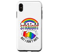 Puedo ser Heterosexual, Pero no Odio el Orgullo LGBTQ Carcasa para iPhone XS MAX