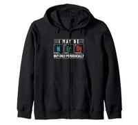 Puedo ser Nerd, Pero Solo periódicamente diseño científico Sudadera con Capucha