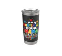 ¡Puedo ser no verbal, pero mi mamá no recuerda eso! Vaso térmico de acero inoxidable de doble pared