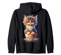 ¿Puedo ser tu Amigo? Bonita Camiseta de Gatito. Sudadera con Capucha