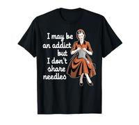 Puedo ser un Adicto Pero no comparto Agujas Camiseta