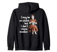Puedo ser un adicto pero no comparto agujas Sudadera con Capucha