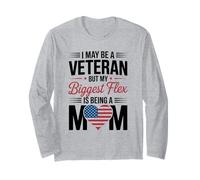 Puedo ser un Veterano, Pero mi Mayor flexibilidad es ser mamá Manga Larga