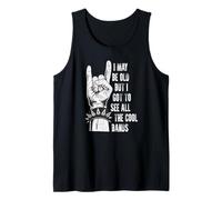 Puedo ser Viejo, Pero Tengo Que Ver Todas Las Bandas geniales Camiseta sin Mangas