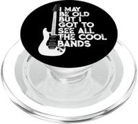 Puedo ser Viejo Pero Tengo Que Ver Todas Las Bandas geniales PopSockets PopGrip para MagSafe