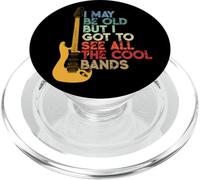 Puedo ser Viejo Pero Tengo Que Ver Todas Las Bandas geniales PopSockets PopGrip para MagSafe