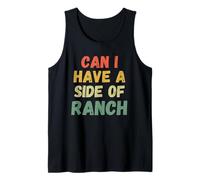 ¿Puedo tener un lado de Ranch divertido Rancho devorador Retro Camiseta sin Mangas