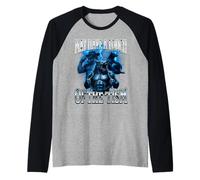 Puedo Tener un Toque del Tism Alpha Male Wolf Meme Camiseta Manga Raglan
