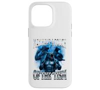 Puedo Tener un Toque del Tism Alpha Male Wolf Meme Carcasa para iPhone 14 Pro MAX