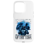 Puedo Tener un Toque del Tism Alpha Male Wolf Meme Carcasa para iPhone 15 Pro MAX