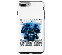 Puedo Tener un Toque del Tism Alpha Male Wolf Meme Carcasa para iPhone 7 Plus/8 Plus