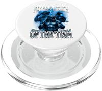 Puedo Tener un Toque del Tism Alpha Male Wolf Meme PopSockets PopGrip para MagSafe