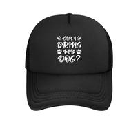 ¿Puedo Traer A Mi Perro? Mujer Hombre Sombrero Secado Rápido Gorra De Béisbol Cómoda Gorra Trucker para Running Deporte Tenis